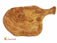 Olive wood Chopping board with handle 45 cm