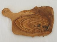 Planche à découper  en bois d'olivier 29 cm
