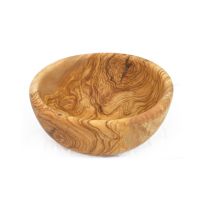 olive wood Small salad bowl 13 cm