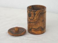 Olive Wood Salt Keeper