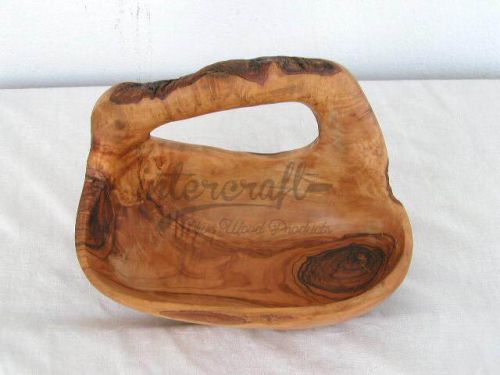 olive wood fruit bowl 25cm