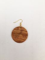 Olive wood earrings