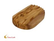 Ovale Olive wood Soap dishes