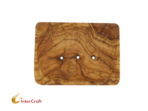 Rectangel scooped  olive Wood 12 cm